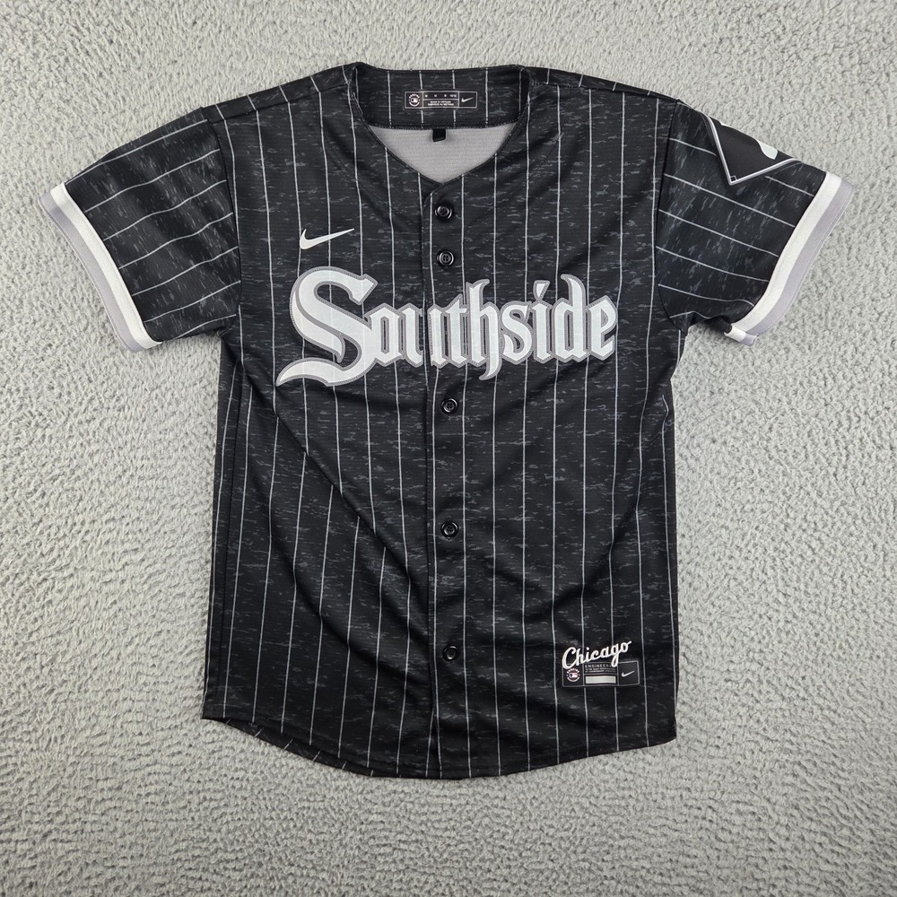 Nike Chicago White Sox Luis Robert Jr. #88 Jersey Youth M 10/12 MLB City Connect